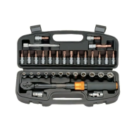 NT Tools NTTASET33 1/4 1-25 Nm Tork Anahtarlı Bits Ve Lokma Seti 33 Parça